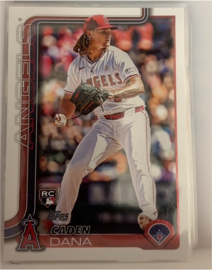 2025 Topps #422 Caden Dana — front