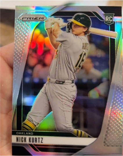 2025 Panini Prizm #213 Nick Kurtz — front