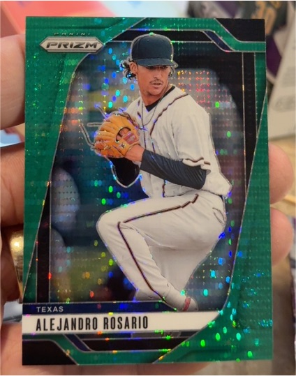 2025 Panini Prizm #254 Alejandro Rosario — front