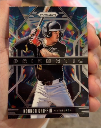 2025 Panini Prizm #21 Konnor Griffin — front