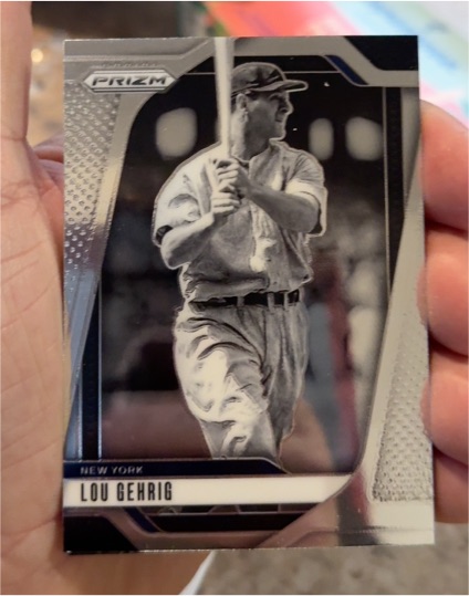 2025 Panini Prizm #300 Lou Gehrig — front