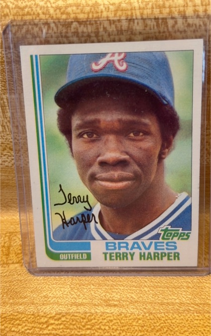 1982 Topps #507 Terry Harper — front