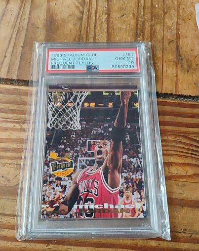 1993 Stadium Club #181 Michael Jordan Frequent Flyers — front