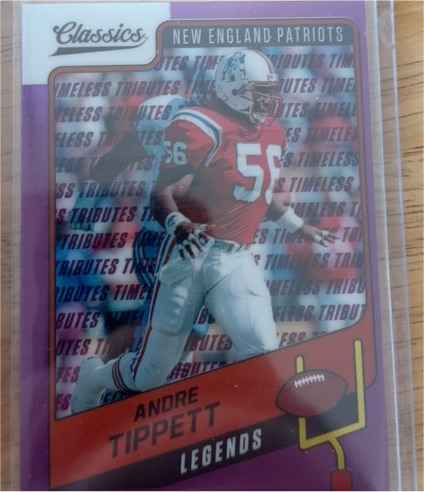 2021 Panini Classics #142 Andre Tippett — front