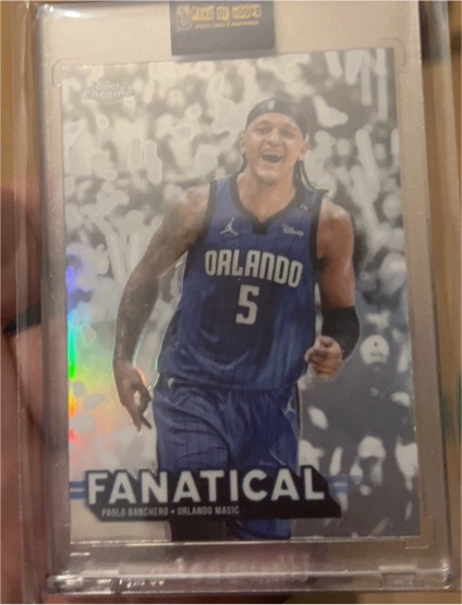 2025-26 Topps Chrome #FAN-13 Paolo Banchero Fanatical — front