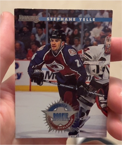 1996-97 Donruss #220 Stephane Yelle — front