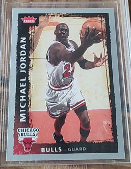 2008-09 Fleer #68 Michael Jordan — front