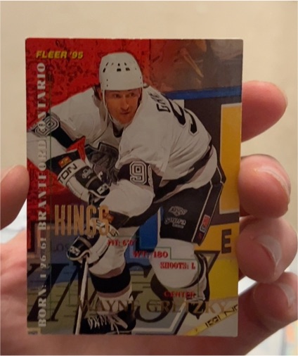 1994-95 Fleer #94 Wayne Gretzky — front