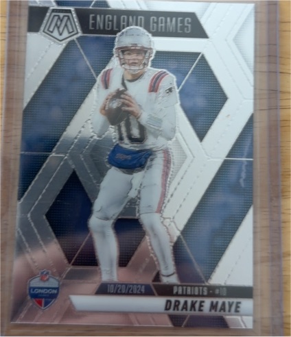 2025 Panini Mosaic #258 Drake Maye — front