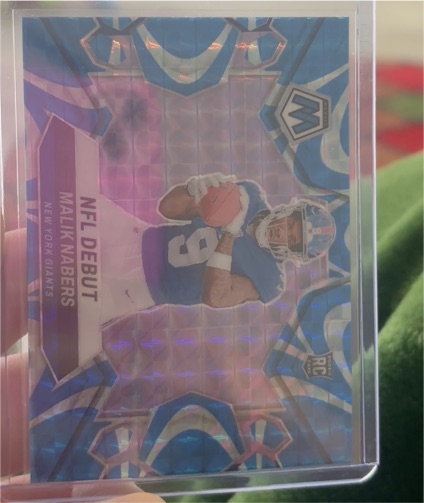 2024 Panini Mosaic NFL Debut #Malik Nabers — front
