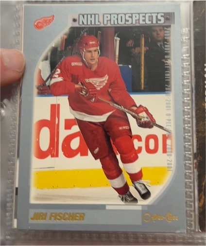 2000-01 O-Pee-Chee #280 Jiri Fischer — front
