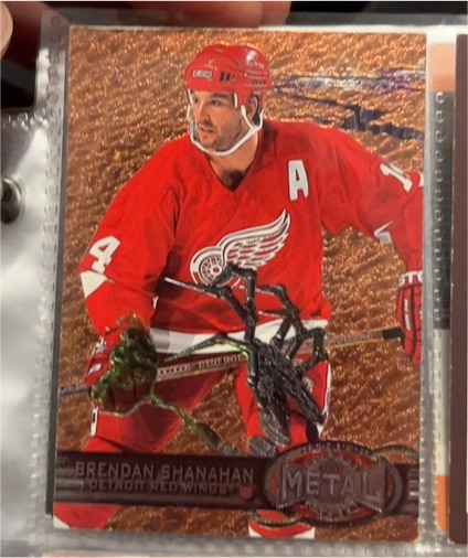 1996-97 Fleer Metal Universe #50 Brendan Shanahan — front