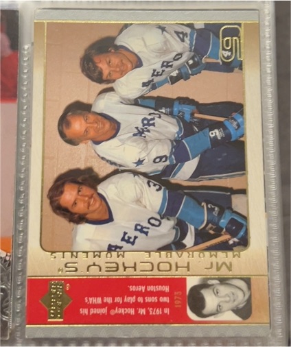 2003-04 Upper Deck Mr. Hockey Memorable Moments #GH17 Gordie Howe — front