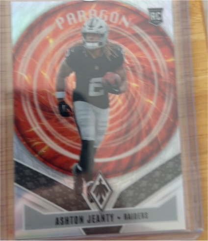 2025 Panini Phoenix #10 Ashton Jeanty Paragon — front