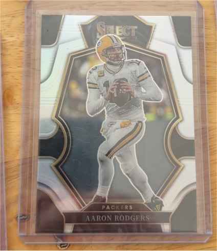 2022 Panini Select #136 Aaron Rodgers — front