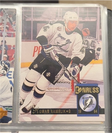 1993-94 Donruss #327 Roman Hamrlik — front