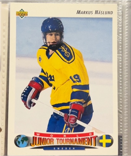 1992-93 Upper Deck #234 Markus Naslund — front