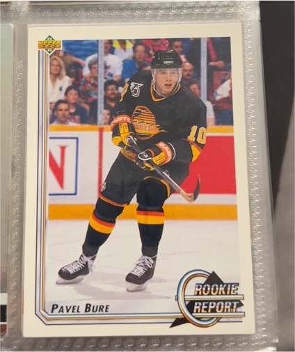 1992-93 Upper Deck #362 Pavel Bure — front