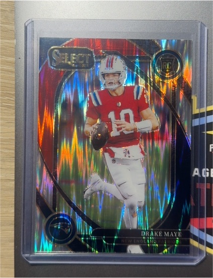 2024 Panini Select #218 Drake Maye — front