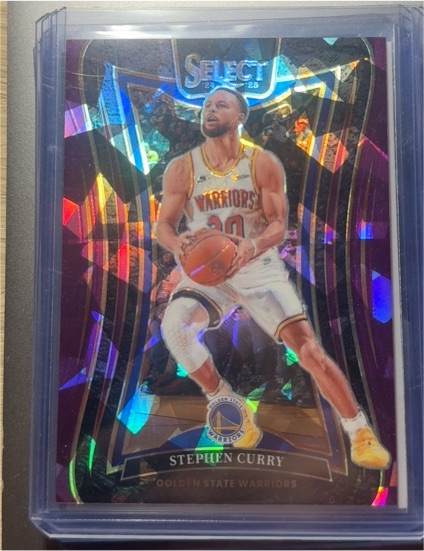 2024-25 Panini Select #7 Stephen Curry — front