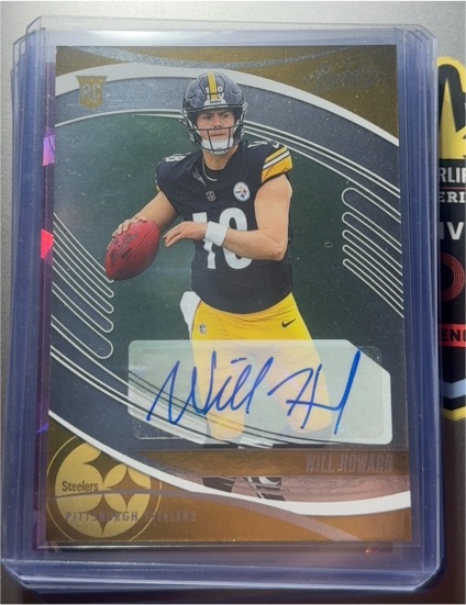 2025 Panini Absolute #197 Will Howard Signature Rookies — front