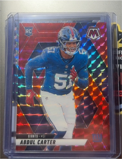 2025 Panini Mosaic #317 Abdul Carter — front