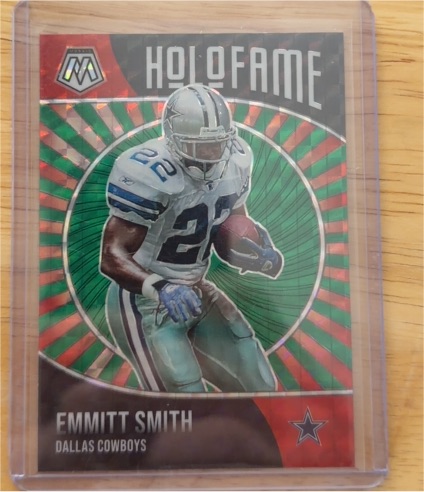 2021 Panini Mosaic #7 Emmitt Smith HoloFame — front