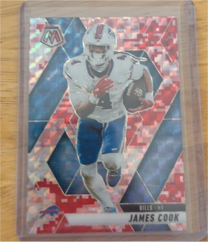 2025 Panini Mosaic #201 James Cook — front