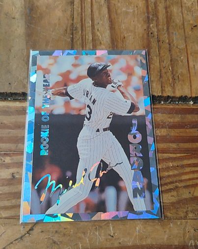 1993-94 Stadium Sports #69 Michael Jordan Rookie of the Year — front