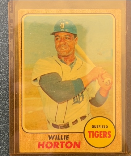 1968 Topps #360 Willie Horton — front
