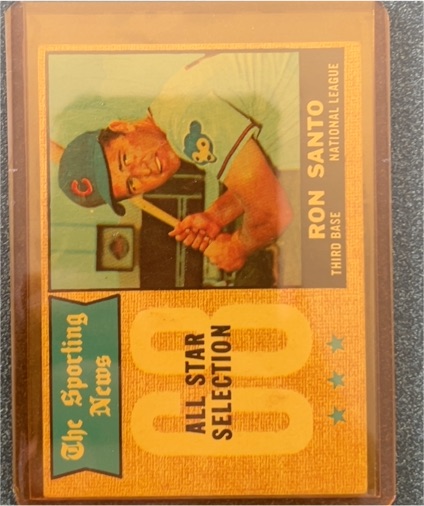 1968 Topps #366 Ron Santo — front