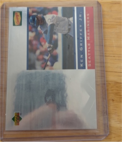1995 Upper Deck Denny's Hologram Ken Griffey Jr. — front