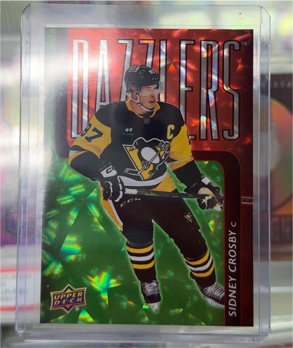 2025-26 Upper Deck Series 1 Dazzlers #DZ-19 Sidney Crosby — front