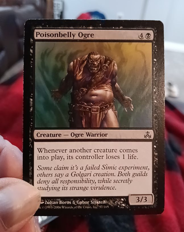 2006 Magic: The Gathering #57 Poisonbelly Ogre — front