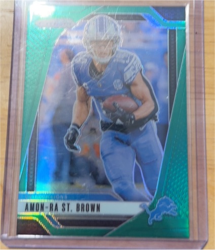 2024 Panini Prizm #95 Amon-Ra St. Brown — front