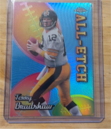 2024 Topps Chrome #CAE-TB Terry Bradshaw Chrome All-Etch — front