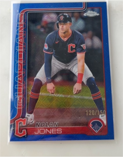 2025 Topps Chrome #32 Nolan Jones — front