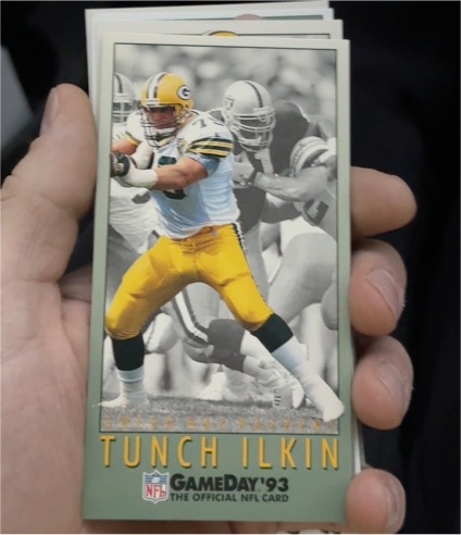 1993 GameDay #Tunch Ilkin — front