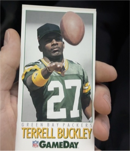 1992 GameDay #18 Terrell Buckley — front