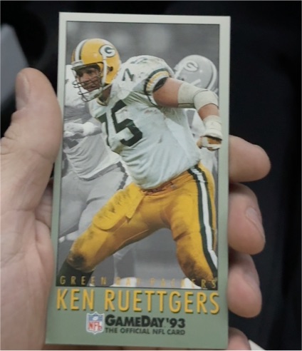 1993 GameDay Ken Ruettgers — front