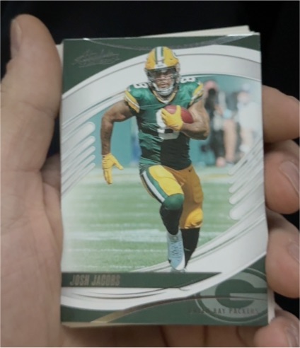 2025 Panini Absolute #39 Josh Jacobs — front