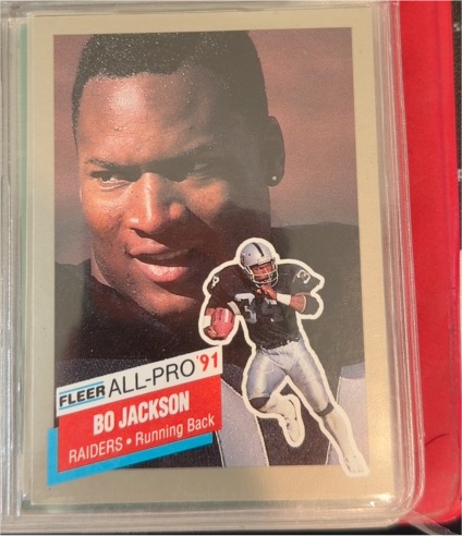 1991 Fleer All-Pro #10 Bo Jackson — front
