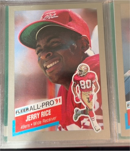 1991 Fleer All-Pro #20 Jerry Rice — front