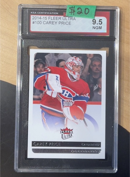 2014-15 Fleer Ultra #100 Carey Price — front