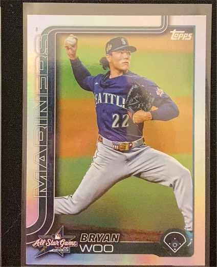 2025 Topps Update #ASG-34 Bryan Woo — front