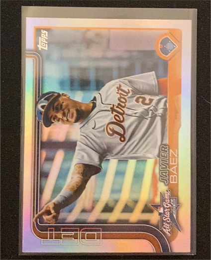2025 Topps Update #ASG-13 Javier Baez 2025 All-Star Game — front