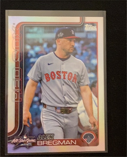 2025 Topps Update #ASG-41 Alex Bregman 2025 All-Star Game — front