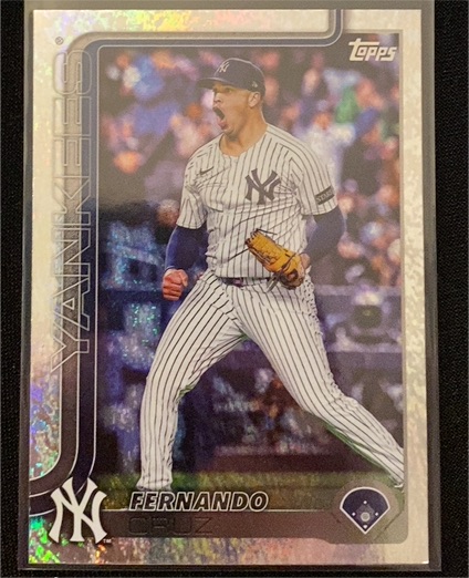 2025 Topps Update #US163 Fernando Cruz — front