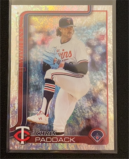 2025 Topps Update #US73 Chris Paddack — front