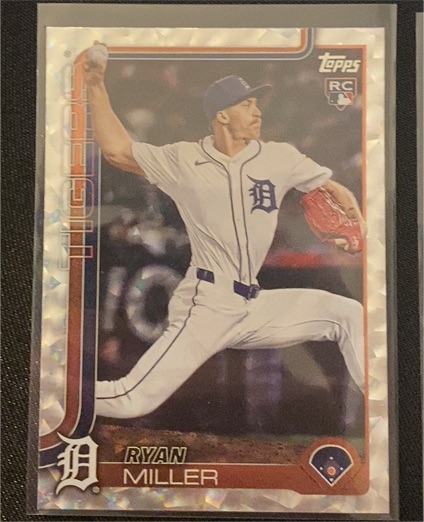 2025 Topps Update #US317 Ryan Miller — front